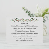 ホリデーズ結婚リハーサルディナー招待状 招待状 (スタンド正面)