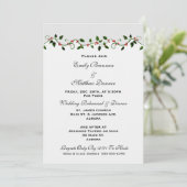 ホリデーズ結婚リハーサルディナー招待状 招待状 (スタンド正面)