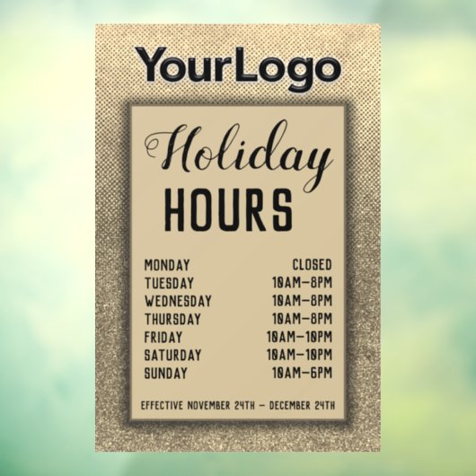 ホリデーセール ショップ デコール ストア営業時間 グランドオープニング ウィンドウサイン (シート3)