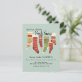 ホリデーソックエクスチェンジパーティー 招待状 (スタンド正面)