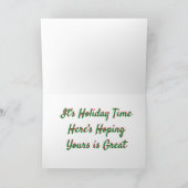 ホリデータイムインザデザート シーズンカード (内部)