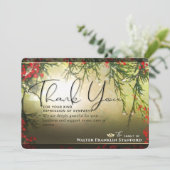 ホリデータイムクリスマス悔やみや弔慰サンキューカード 招待状 (スタンド正面)