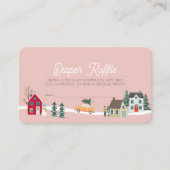 ホリデータウン/ヴィレッジピンクおむつラッフルチケット エンクロージャーカード (正面)