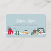 ホリデータウン/ヴィレッジブルーおむつラッフルチケット エンクロージャーカード (正面)