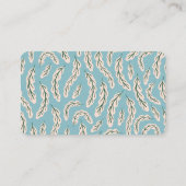 ホリデータウン/ヴィレッジブルーベビーシャワー予約リクエスト エンクロージャーカード (裏面)