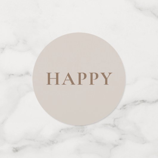 ホリデーターキーアッドカスタム文字 コンフェッティ (スモール正面)