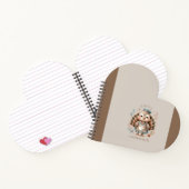 ホリデーターキーアッドカスタム文字 ノートブック (内部)