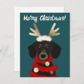 ホリデーダシュント シーズンカード (正面/裏面)