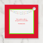 ホリデーダックラベル フェイバータグ (裏面)