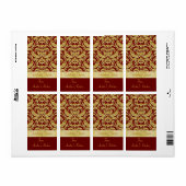 ホリデーダマスクッチントリートベーキングラベル ラベル (フルシート)