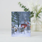 ホリデーダルマティア シーズンポストカード (スタンド正面)