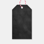 ホリデーチョークグリーンホリーブランチ季節のごあいさつ ギフトタグ (裏面)