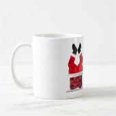 ホリデーチームサンタコーヒーマグ コーヒーマグカップ (左)