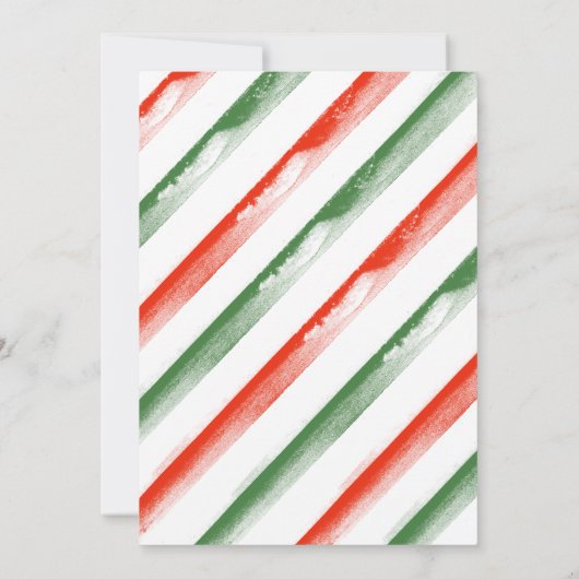 ホリデーツお気に入りのークリスマスパーティー 招待状 (裏面)