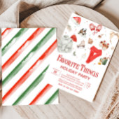 ホリデーツお気に入りのークリスマスパーティー 招待状