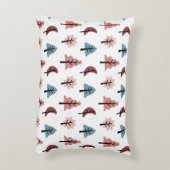 ホリデーツリーパターンクッキーカッタークリスマス アクセントクッション (裏面(縦))