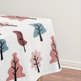ホリデーツリーパターンクッキーカッタークリスマス テーブルクロス