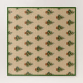 ホリデーツリーミニマルシンプルカントリーパイン ジグソーパズル (横)