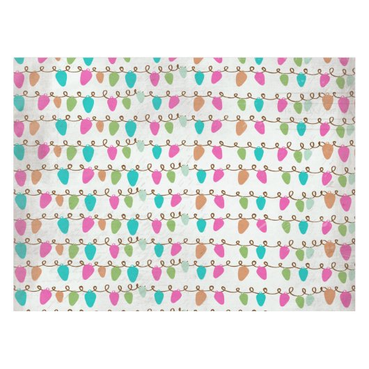 ホリデーツリーライツテーブルクロス テーブルクロス (正面(横))