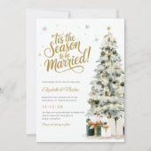 ホリデーツリー結婚ズ 招待状 (正面)