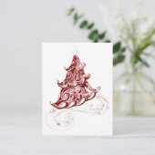 ホリデーツリー シーズンポストカード (スタンド正面)