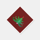 ホリデーツリー スタンダードカクテルナプキン (角)