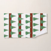 ホリデーツリー バスタオルセット (ハンドタオル)