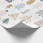 ホリデーツリー ラッピングペーパー (角)