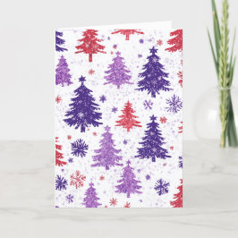 ホリデーツリー#3カード ノートカード