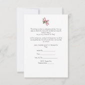 ホリデーティーパーティの招待状ヴィンテージインスパイア 招待状 (裏面)