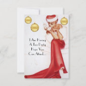 ホリデーティーパーティの招待状 招待状 (正面)