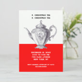 ホリデーティー招待状 招待状 (スタンド正面)