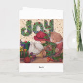 ホリデーテディベア シーズンカード (裏面)