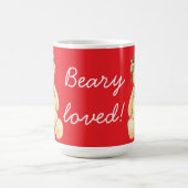 ホリデーテディベア Beary Loved! コーヒーマグカップ (中央)