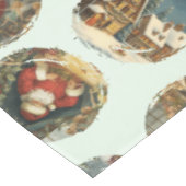 ホリデーテーブルクロス – クリスマスディナーテーブルカバー テーブルクロス (アングル)