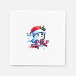 ホリデーテーブルデコーカスタムル、家族の名前ナプキンス スタンダードカクテルナプキン