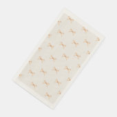 ホリデーテーブルデコ | ゴールドの蝶結び パステルベージュ (コーナー)