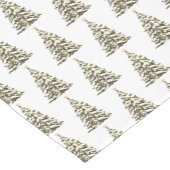 ホリデーテーブルランナー – クリスマスツリー ショートテーブルランナー (コーナー)