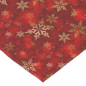 ホリデーテーブルランナー – スノーフレーク ショートテーブルランナー (コーナー)