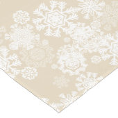 ホリデーテーブルランナー – スノーフレーク ロングテーブルランナー (コーナー)