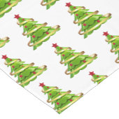 ホリデーテーブルランナー – ツリー ショートテーブルランナー (コーナー)