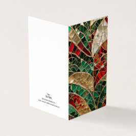 ホリデーテーマクリスマスモザイクブロークンガラスアート