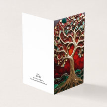 ホリデーテーマツリーヴィトレールモザイクブロークガラス