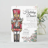 ホリデーディナーチャリティーイベントくるみ割りクリスマス 招待状 (スタンド正面)