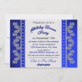 ホリデーディナーパーティの招待状 招待状 (裏面)