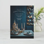 ホリデーディナーパーティー 招待状 (スタンド正面)