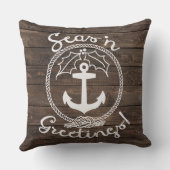 ホリデーデコール | Seas 'n Greetings クッション (裏面)