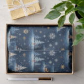 ホリデートイレツリーズディアー&スノーフレーク 薄葉紙 (ギフト)