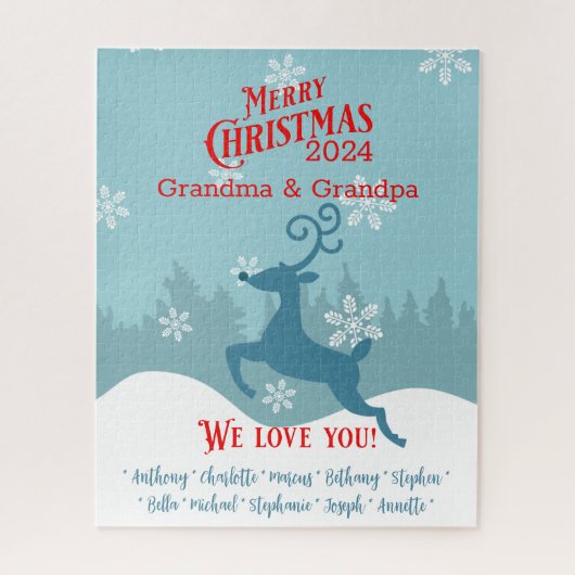 ホリデートインデアパーソナライズされたジグソーパズル ジグソーパズル (縦)