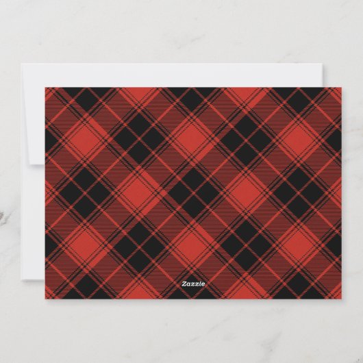 ホリデートナイダークリスマスコラージュ シーズンカード (裏面)